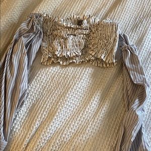 LF Furst of a Kind Bandeau Scrunched Top